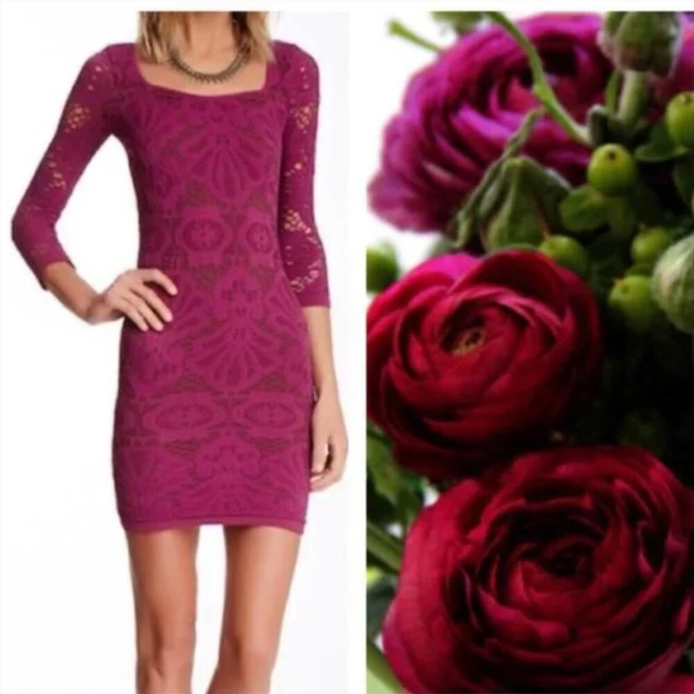 Free People Medallion Bodycon Dress